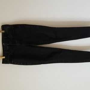 GAP Denim Black Skinny Jeans
